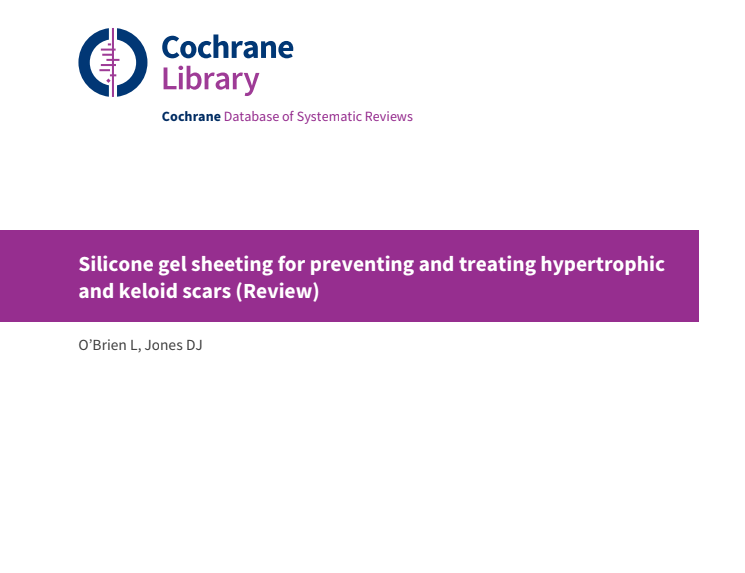 8Silicone gel sheeting for preventing